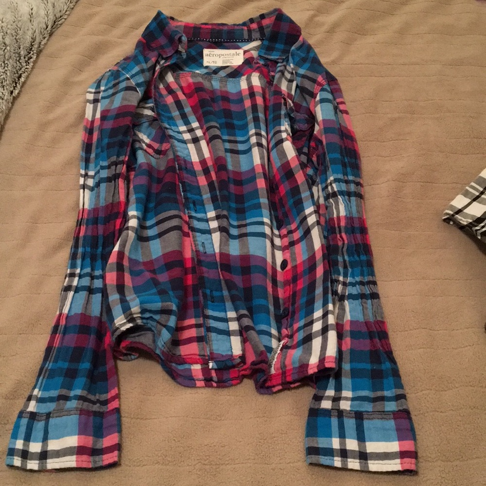 Aeropostale plaid shirt
